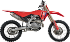 AKRAPOVIC Evolution Line Exhaust System - Titanium - CRF450R/CRF450RX S-H4E1-FDHLT