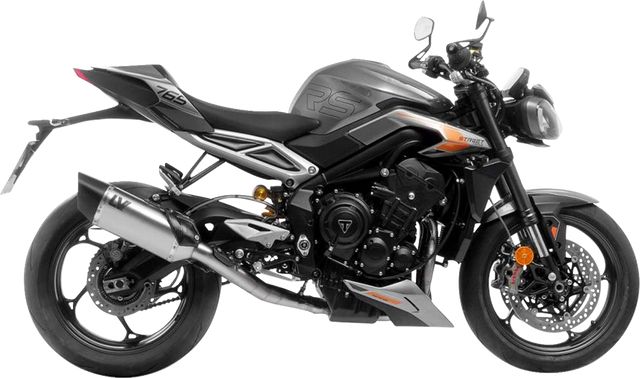 LeoVince LV-14 R Exhaust System - 3-into-1 - Stainless Steel - Triumph Street Triple 765 R/RS 15608U 2023-2025