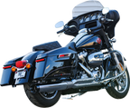 S&S CYCLE 2-into-1 Sidewinder Exhaust System - 50-State - Chrome - M8 Touring 550-0758