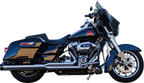 S&S CYCLE 2-into-1 Sidewinder Exhaust System - 50-State - Chrome - M8 Touring 550-0758