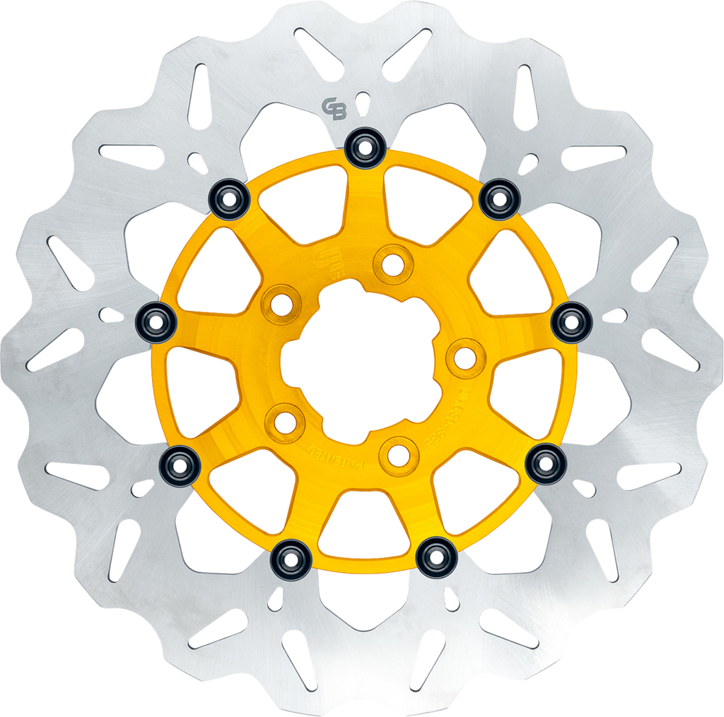 GBRAKES Wave® Brake Rotors - Brake Rotor / Front / Gold 1710-4926