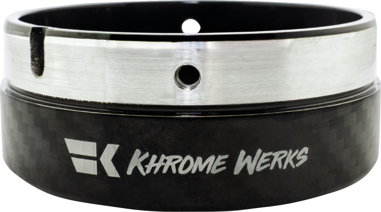 KHROME WERKS Billet-Tip Exhaust End Cap