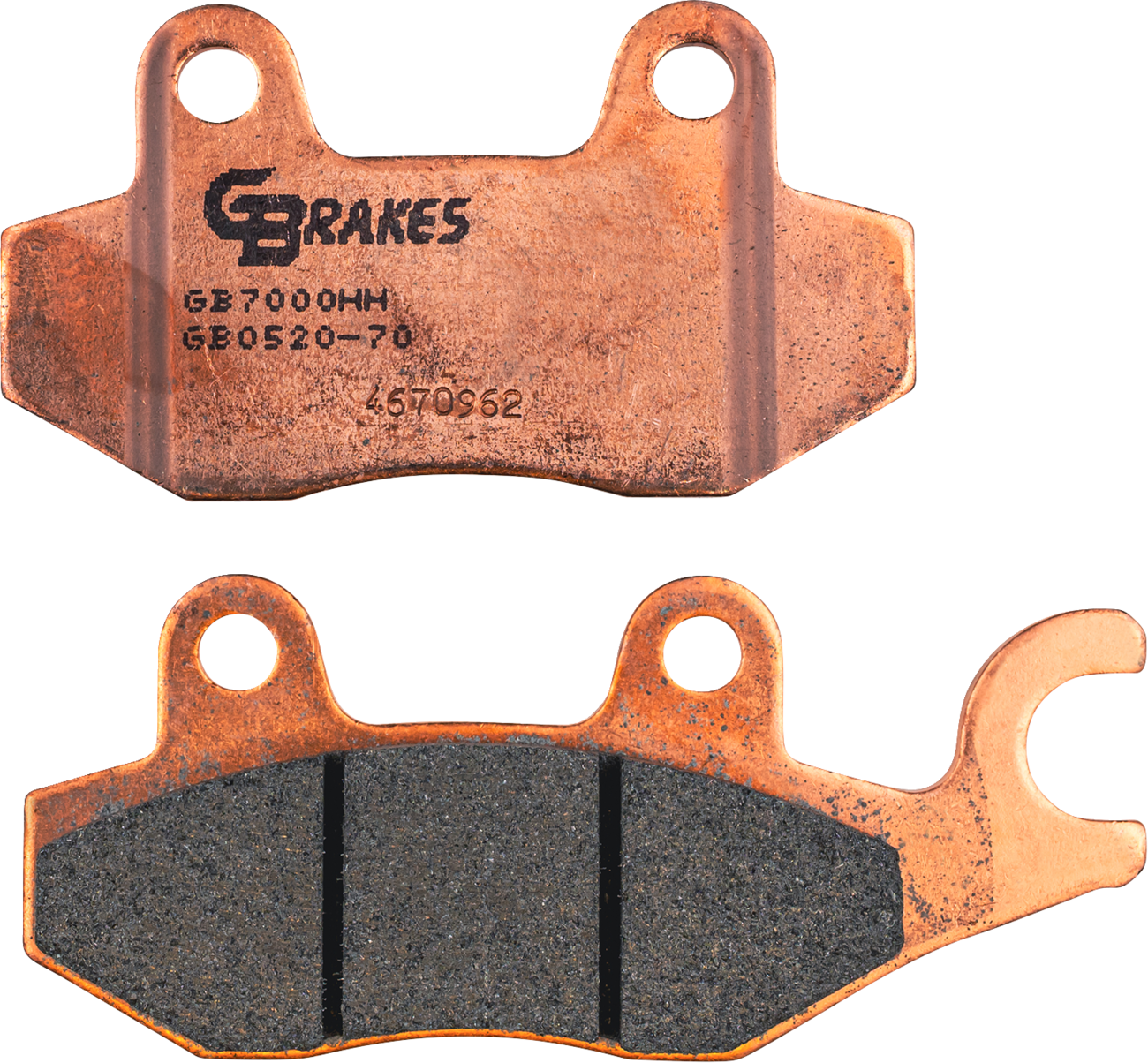GBRAKES HH Sintered Brake Pads - Brake Pads / Sintered / Front/Rear 1722-0996