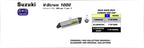 Arrow Suzuki Dl 1000 V-Strom V-Strom 1000 / 1050 2014-2019 Homologated Aluminium Maxi Race-Tech Silencer With Carbon End Cap For Original Collectors 71816ak
