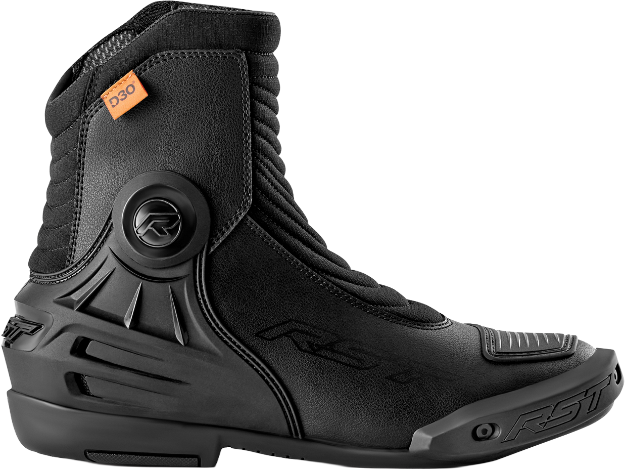 RST TracTech Evo III Short CE Men's Waterproof Boot - Black - View 1