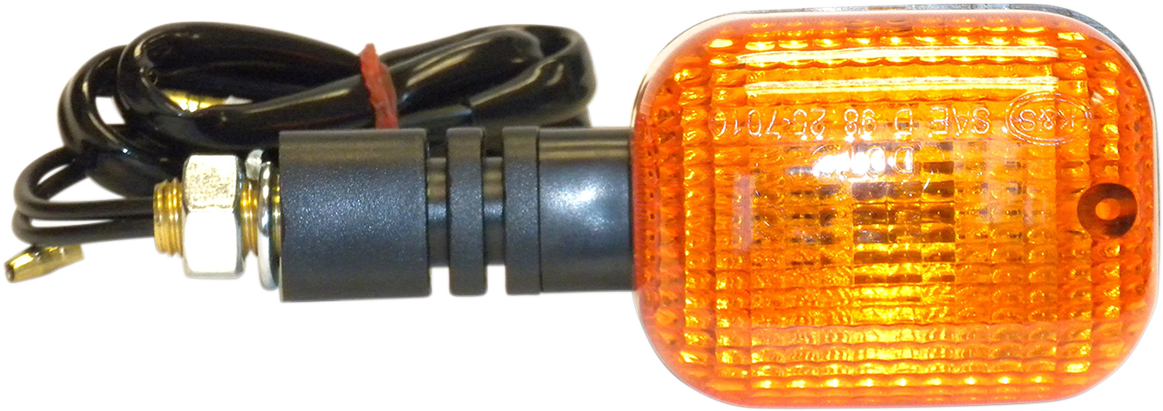 K&S TECHNOLOGIES On/Off-Road Turn Signal — Turn Signal - Turn Signal / Black/Amber 257000
