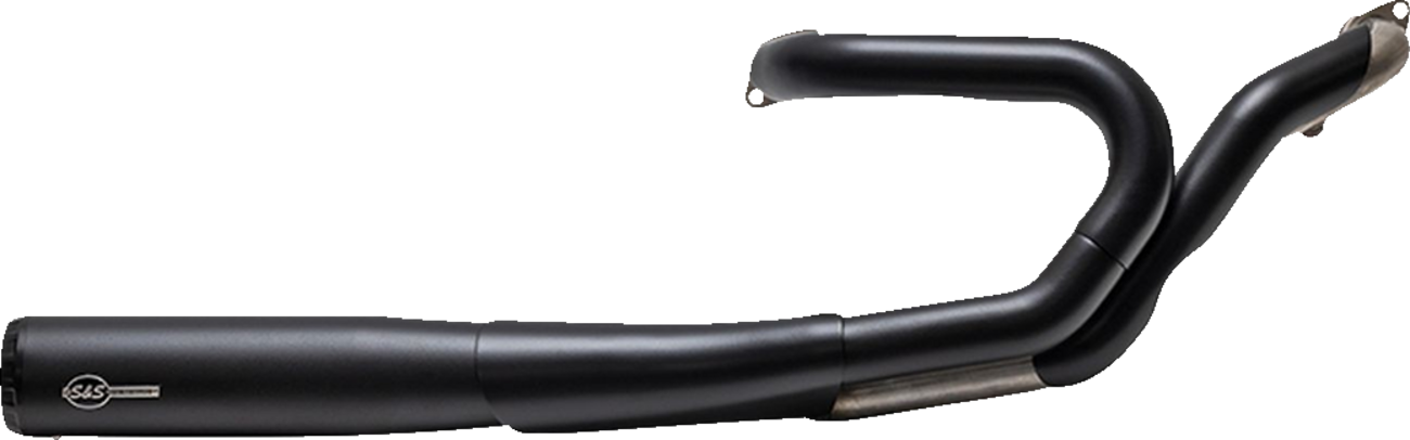2-into-1 Grand National Exhaust System - Black - Race Only