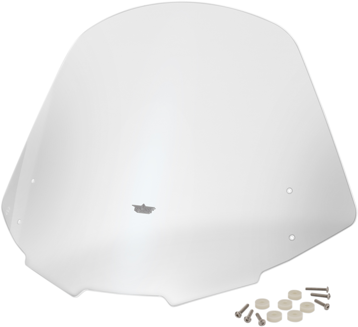 SHOW CHROME Touring Windshield - Windshield / Clear / Spyder 2312-0402
