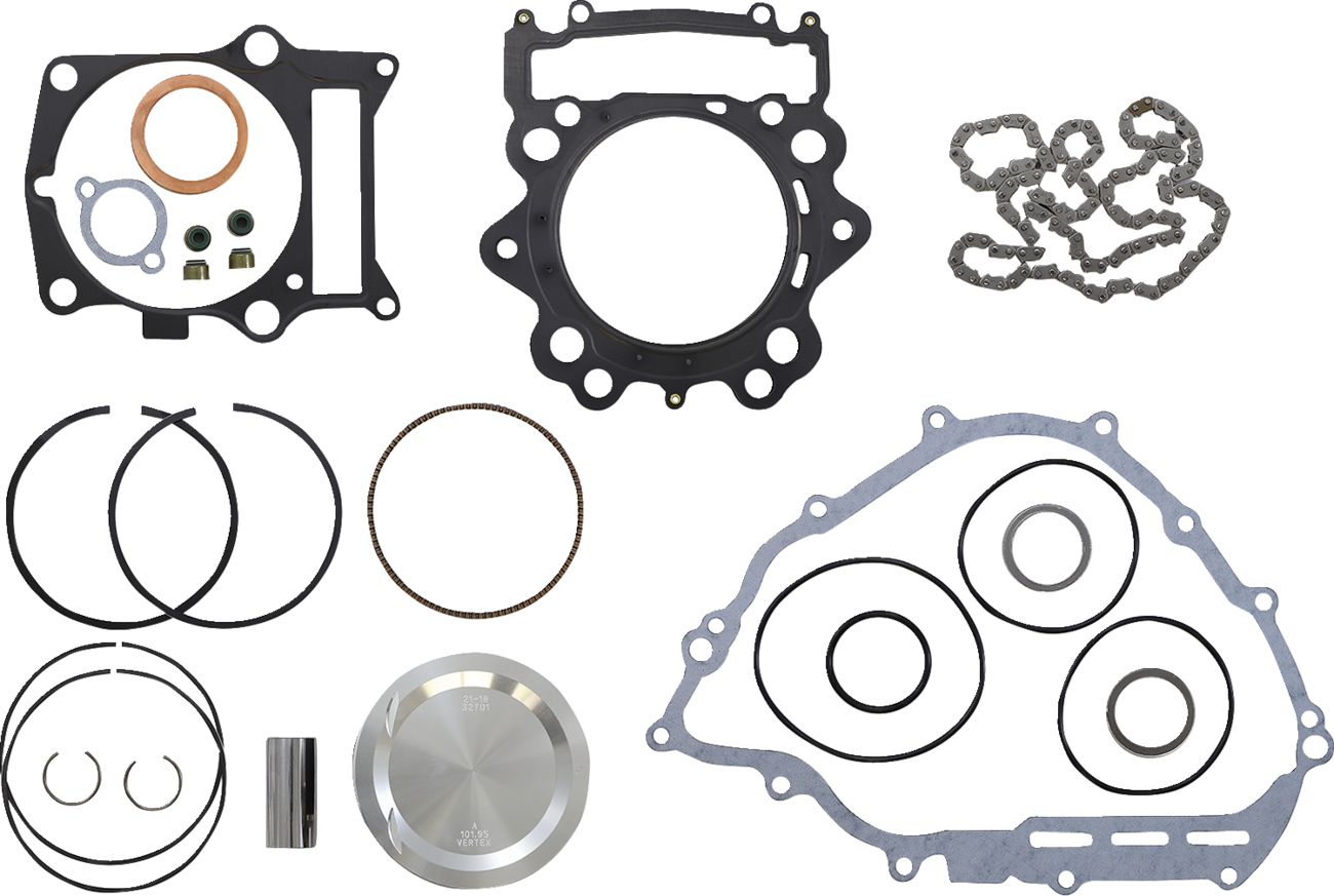 VERTEX Top End Piston Kit Cast Replica for 4-Stroke