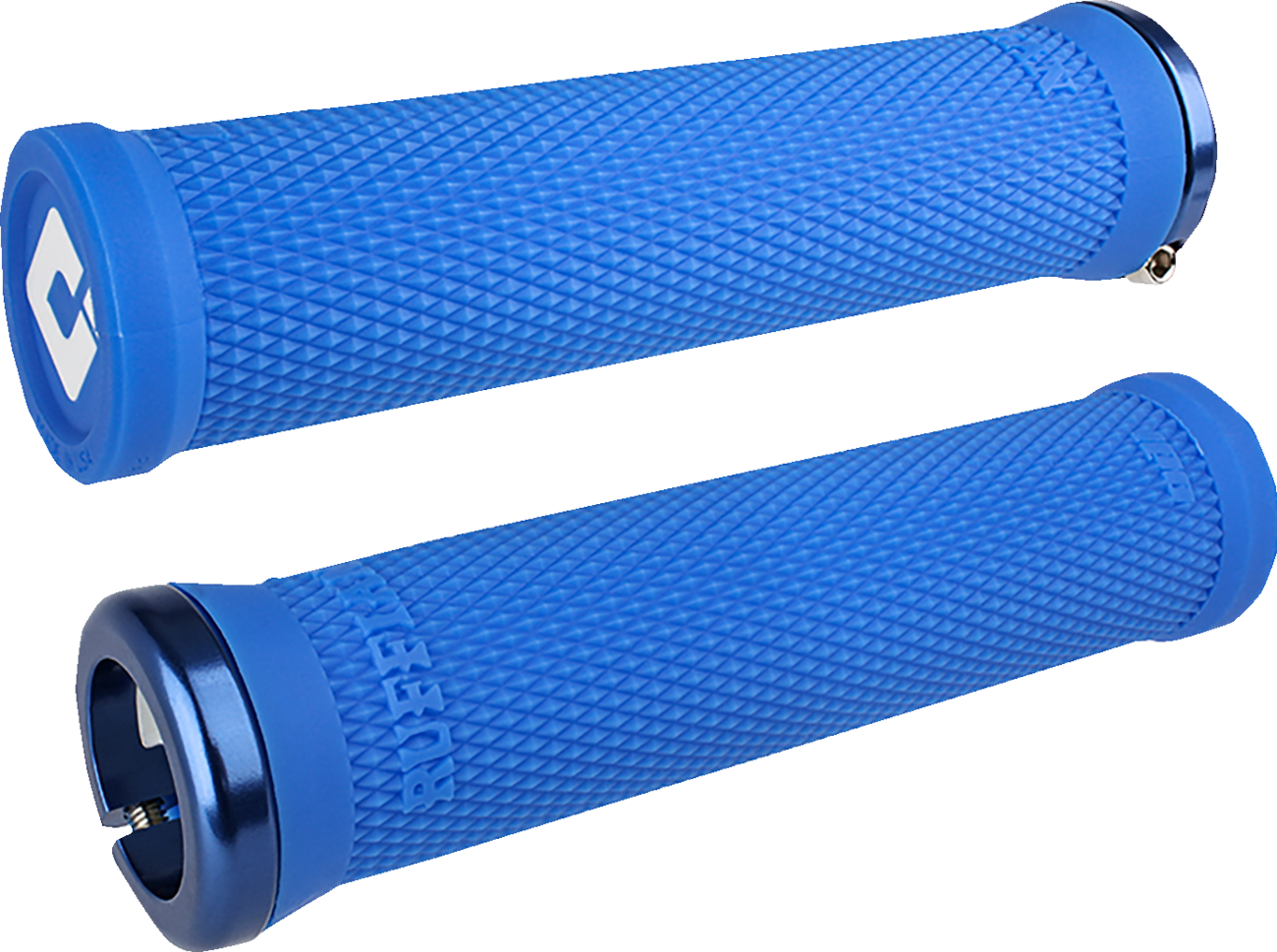 ODI Ruffian 2.1 Lock-On Grips - PWC - Medium Blue/Blue L33RFU-U