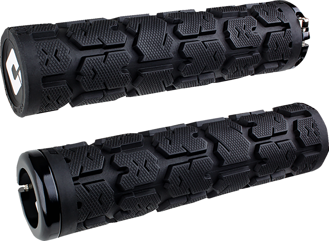 ODI Rogue 2.1 Lock-On Grips - PWC - Black/Black L33RGB-B