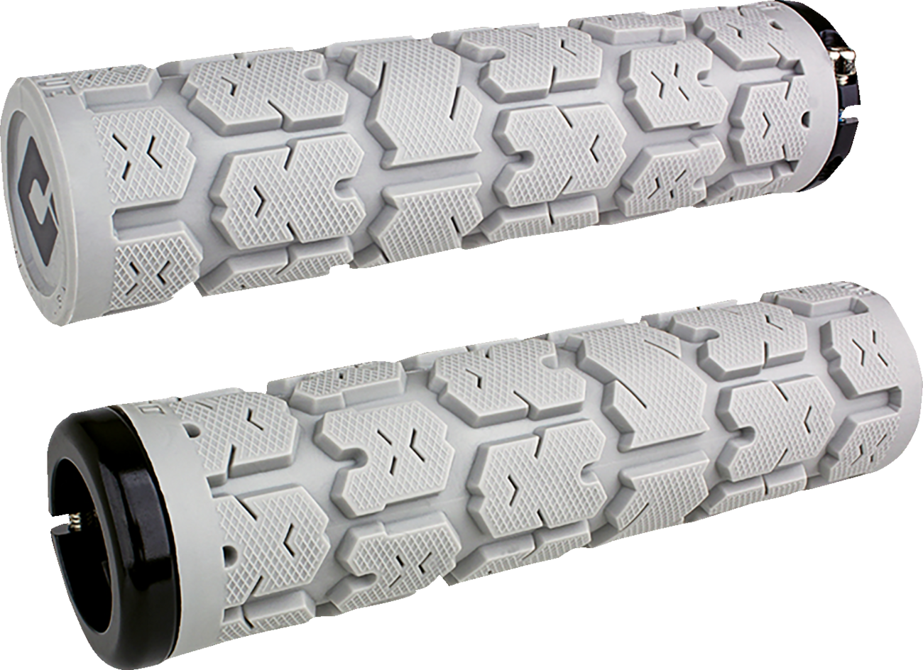 ODI Rogue 2.1 Lock-On Grips - PWC - Gray/Black L33RGG-B