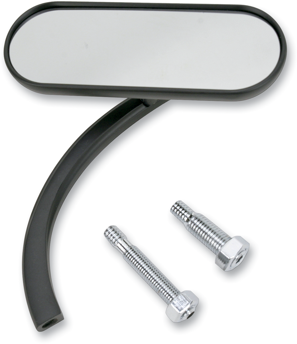 ARLEN NESS Mirror - Micro / Mini / Side View / Oval / Black / Right 0640-0500