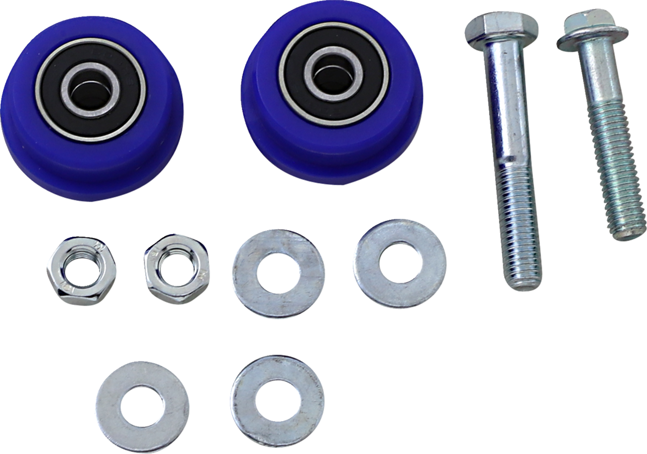 T.M. DESIGNWORKS Chain Roller - Blue / Yamaha 1231-1452