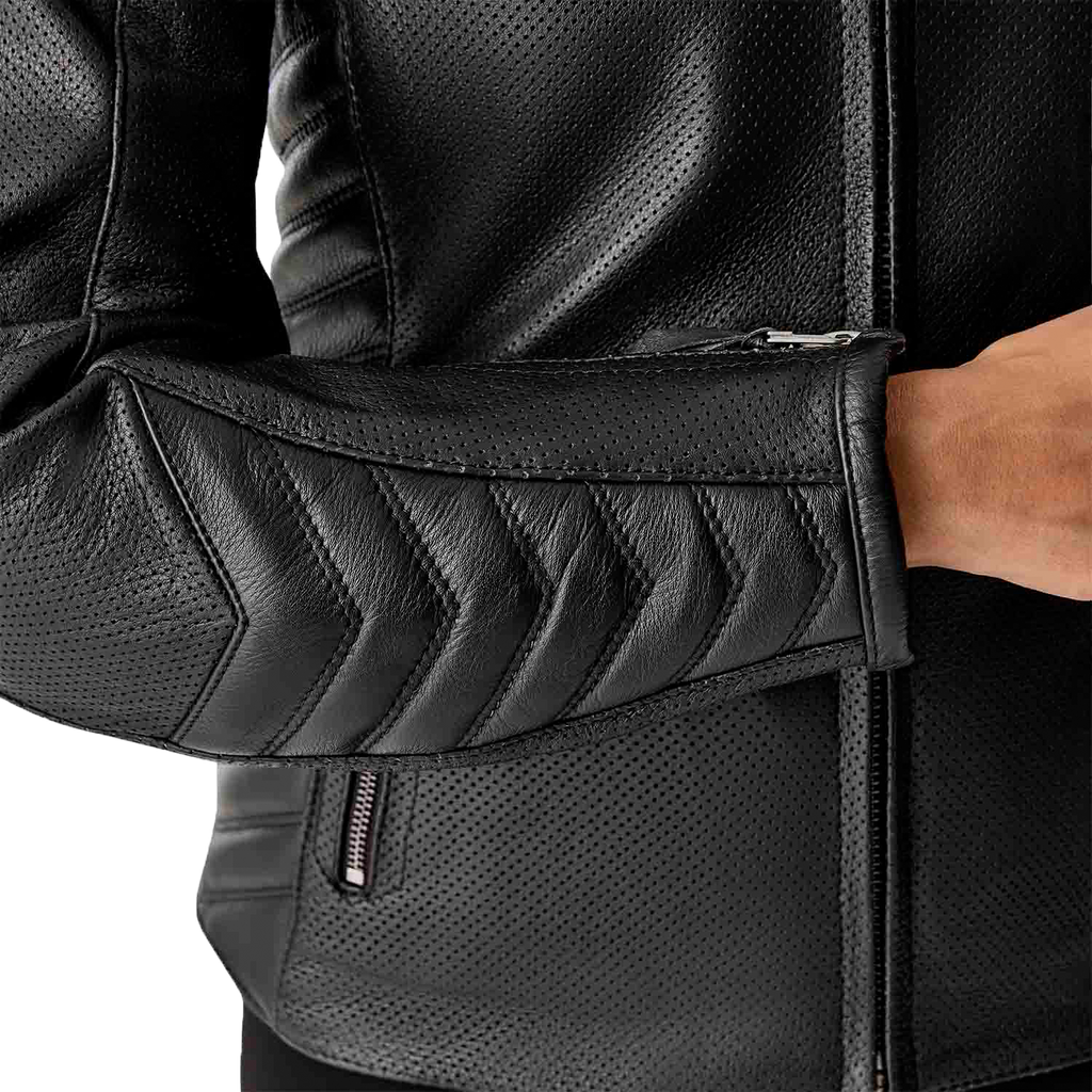 RST Roadster Air CE Women's Leather Jacket - Black - View 3