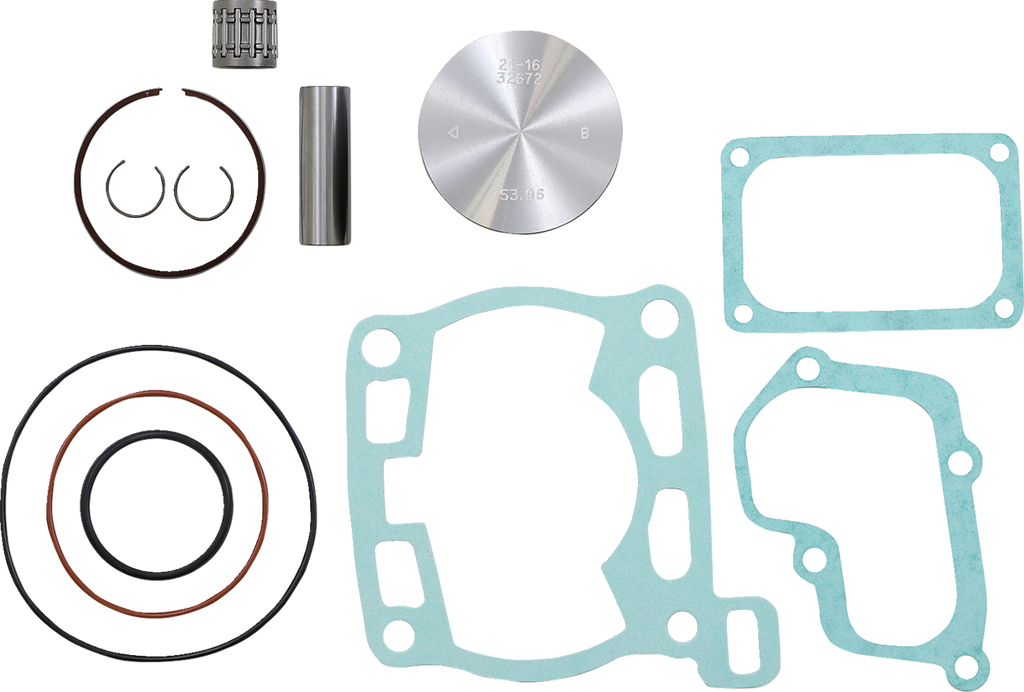 VERTEX Top End Piston Kit Cast Replica for 2-Stroke - Top End Piston Kit / 51.95 mm / KTM 105SX/XC 0910-3083