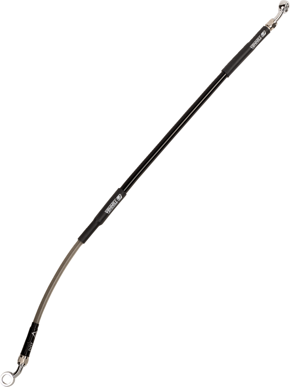 MOOSE OFFROAD Stainless Steel Braided Brake Line - Brake Line / Stainless Steel 1741-6806