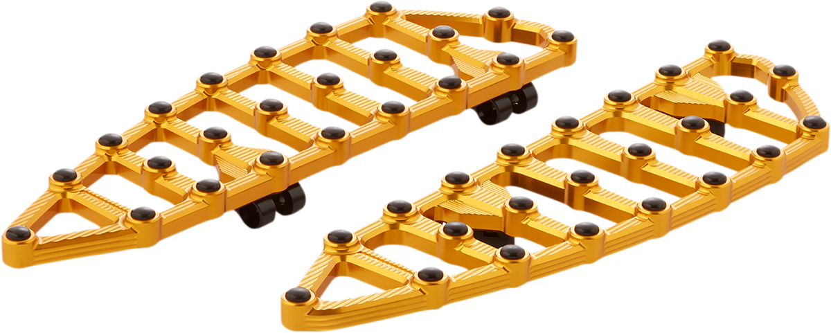 ARLEN NESS MX Driver Floorboards - Gold 1621-1015
