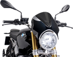 PUIG HI-TECH PARTS Retrovision Windshield - New Generation Windscreen / 11-3/4" / Dark Smoke / R9 2301-2470