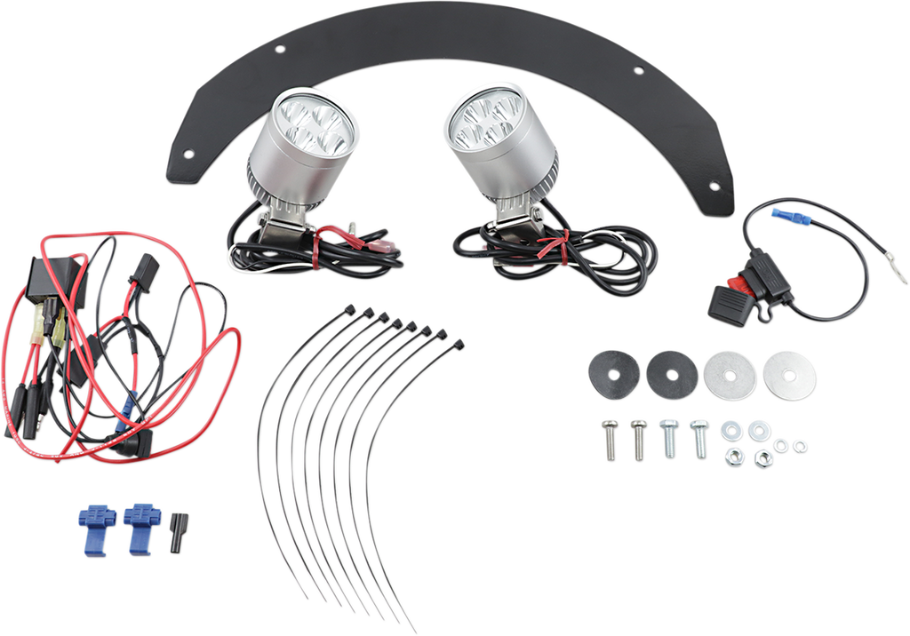 RIVCO PRODUCTS Fairing Mounted LED Driving Lights - LED Driving Lights / '13-'17 F6B 2001-1540