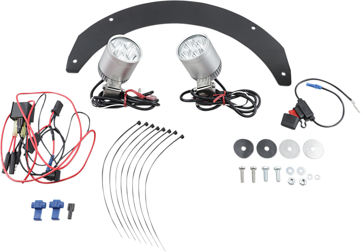 RIVCO PRODUCTS Fairing Mounted LED Driving Lights - LED Driving Lights / '13-'17 F6B 2001-1540
