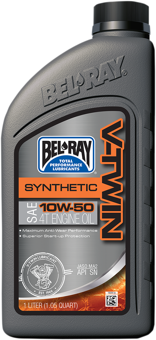 BEL-RAY V-Twin Synthetic Oil - 10W-50 / 1L 3601-0253