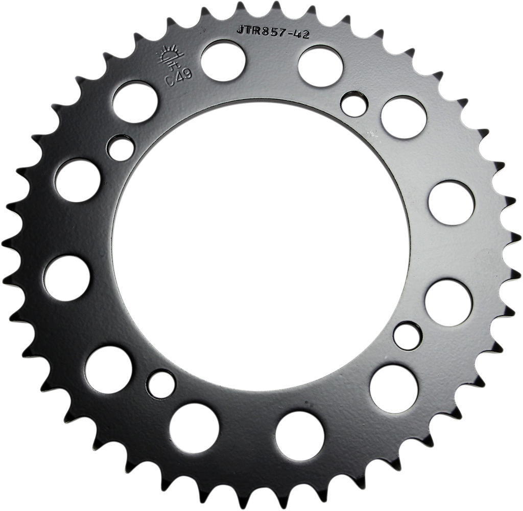 JT SPROCKETS Steel Rear Sprocket - Sprocket / Rear / Yamaha / 42-Tooth JTR857-42