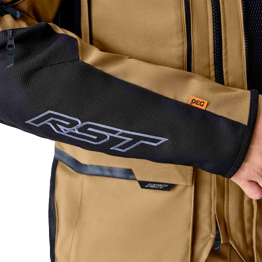 RST Pro Series Adventure-X CE Men's Textile Jacket - Sand / Black - View 19
