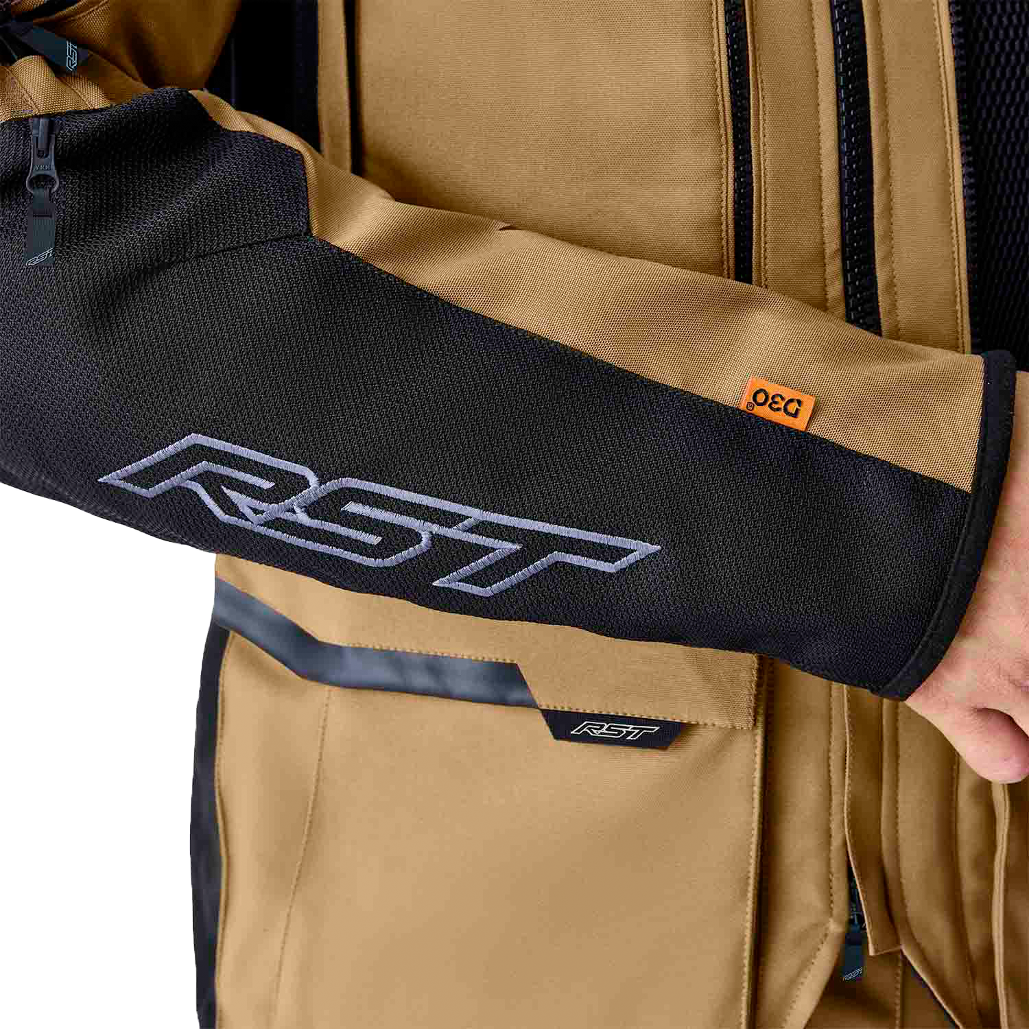 RST Pro Series Adventure-X CE Men's Textile Jacket - Sand / Black - View 19