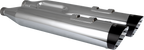 VANCE & HINES Razorback 450 Slip-On Mufflers - Chrome - M8 Bagger 17960