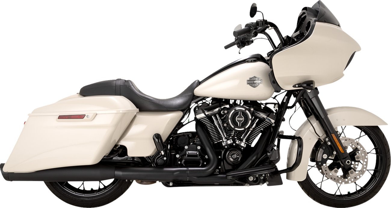 VANCE & HINES Razorback 450 Slip-On Mufflers - Black - M8 Bagger 47960