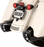 VANCE & HINES Razorback 450 Slip-On Mufflers - Black - M8 Bagger 47960