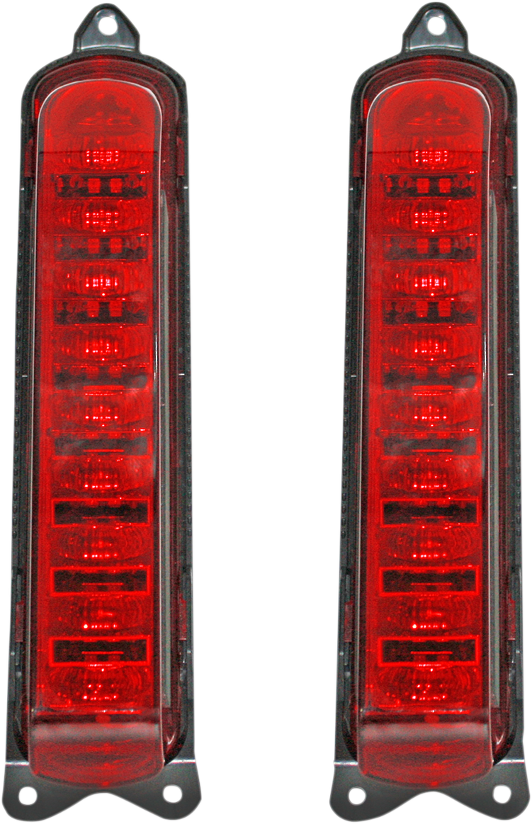 CUSTOM DYNAMICS ProBEAM® LED Taillight Panels for CVO™ - Red Lens 2040-2380