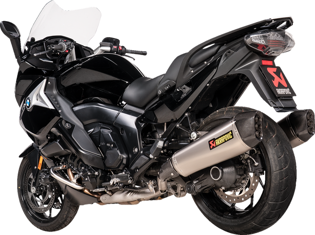 AKRAPOVIC Slip-On Line Mufflers - Titanium - BMW K1600 GT & K1600 GTL S-B16SO5-HZAAT 2017-2026