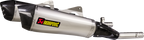 AKRAPOVIC Slip-On Line Mufflers - Titanium - BMW K1600 GT & K1600 GTL S-B16SO5-HZAAT