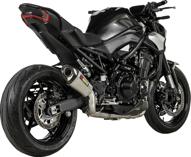 AKRAPOVIC Slip-On Line Muffler - Race - Titanium - Kawasaki Z900 S-K9SO12-ASZT 2020-2026