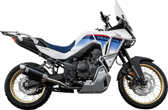 AKRAPOVIC Header Pipe - Stainless Steel - Honda XL 750 Transalp E-H7R7 - Honda XL750 Transalp 2023-2026