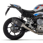 71006PTN Arrow RACING Pista Slip-on Exhaust, Titanium Dark for BMW M/S1000RR 20-25