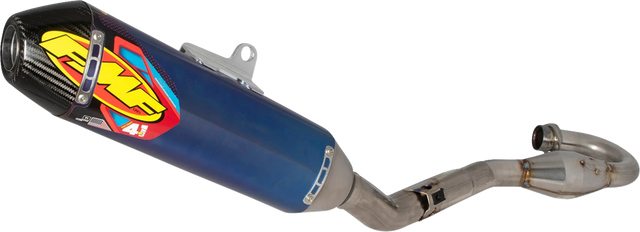 FMF Factory 4.1 RCT Exhaust System - Anodized - Carbon End Cap - Megabomb - Honda CRF250R/RX 041621
