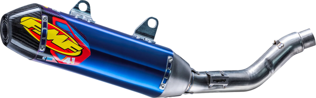 FMF Racing Honda CRF250R / CRF250RX 2025-2026 Factory 4.1 RCT Titanium Anodized SL (Slip-On) w/ Carbon Cap 041619