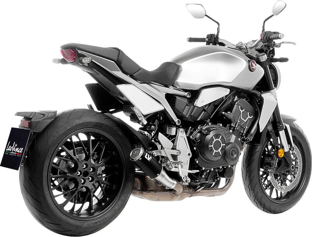 LEOVINCE LV Corsa S Black Edition Slip-On Muffler - Honda CB 1000 R 15410SB