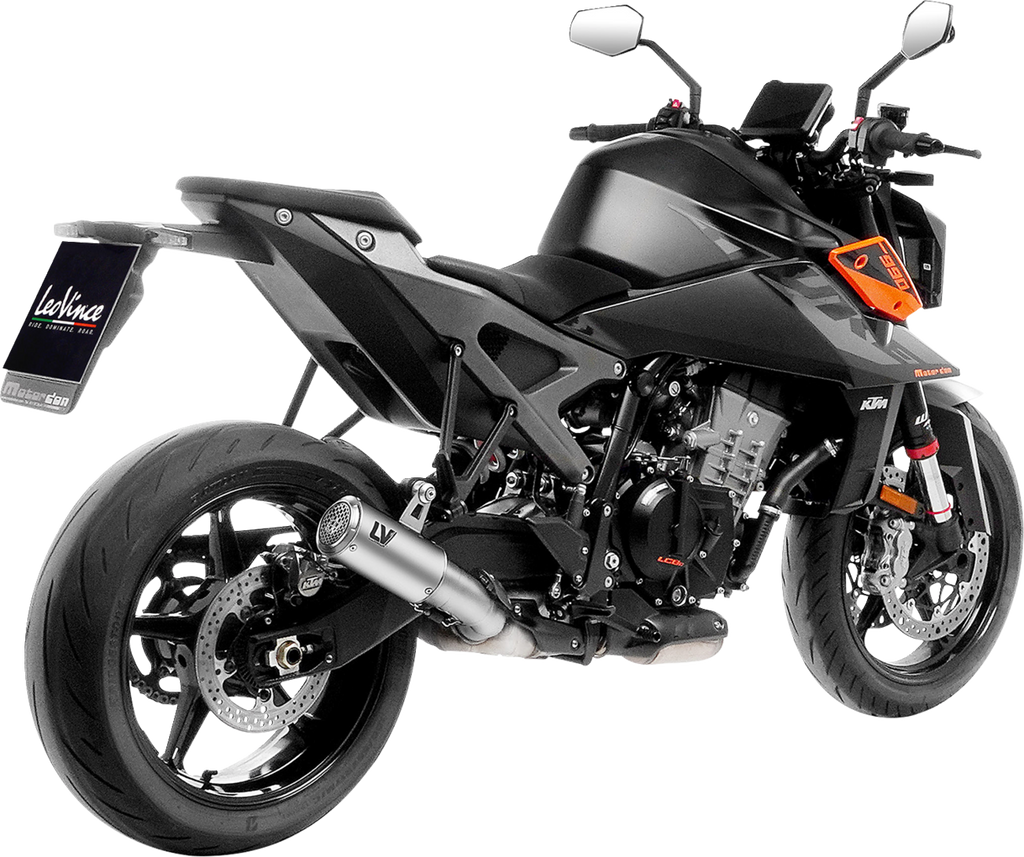 LEOVINCE LV Corsa S Slip-On Muffler - Titanium - KTM 990 Duke 15411STU