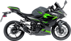 LEOVINCE LV Corsa S Black Edition Slip-On Muffler - Kawasaki Ninja 400/500 15400SBU