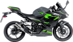 LEOVINCE LV Corsa S Slip-On Muffler - Titanium - Kawasaki Ninja 400/500 15400STU