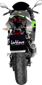 LEOVINCE LV Corsa S Black Edition Slip-On Muffler - Kawasaki Ninja 400/500 15400SBU