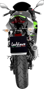 LEOVINCE LV Corsa S Slip-On Muffler - Titanium - Kawasaki Ninja 400/500 15400STU