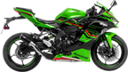 LEOVINCE LV Corsa S Black Edition Slip-On Muffler - Kawasaki ZX-4R/RR 15409SBU