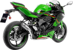 LEOVINCE LV Corsa S Slip-On Muffler - Titanium - Kawasaki ZX-4R/RR 15409STU