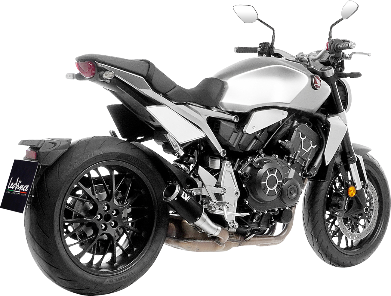 LEOVINCE LV Corsa Black Edition Slip-On Muffler - Honda CB 1000 R 15410BU