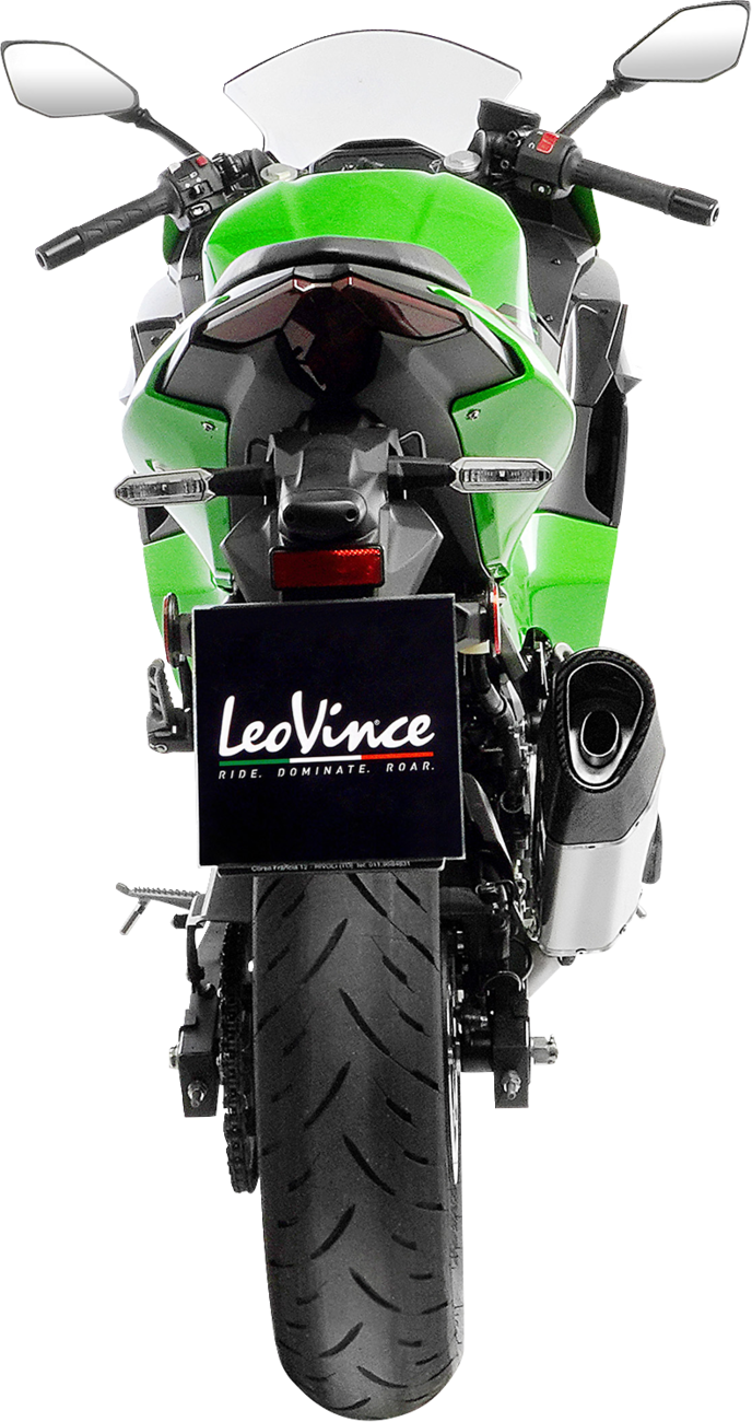 LEOVINCE LV-14 Slip-On Muffler - Titanium - Yamaha Tenere 700 15609TU